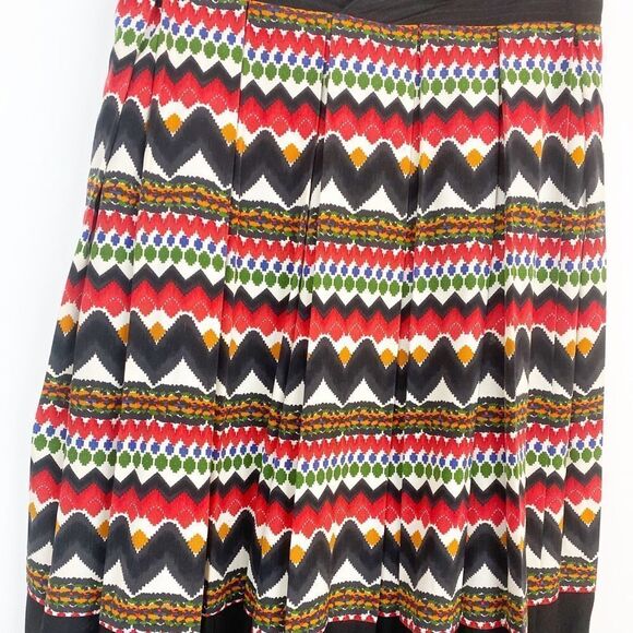 Anthropologie Fei Denpasar multicolor skirt Sz 4 - Picture 4 of 8